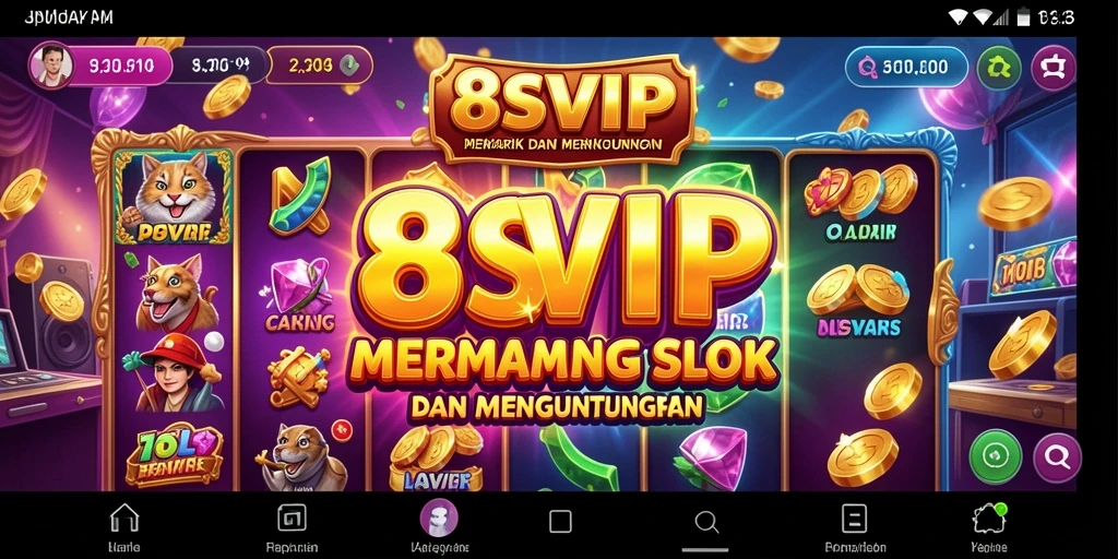 Tampilan gameplay menarik dari permainan Slot 8SVIP.