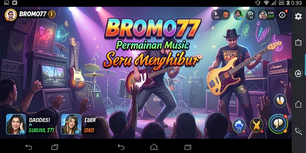 Tampilan gameplay BROMO77 yang seru dan interaktif.