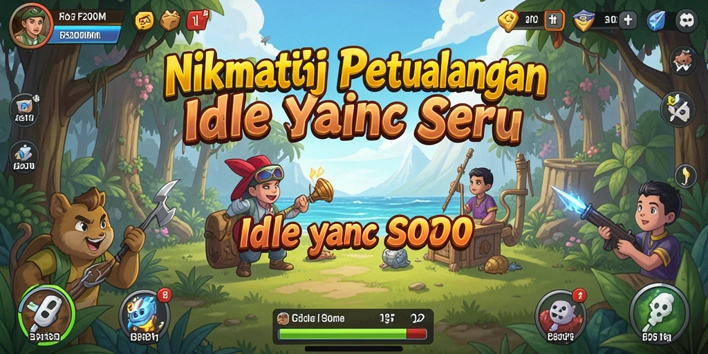 Tangkapan layar F200M menunjukkan gameplay yang tenang dan mengasyikkan.