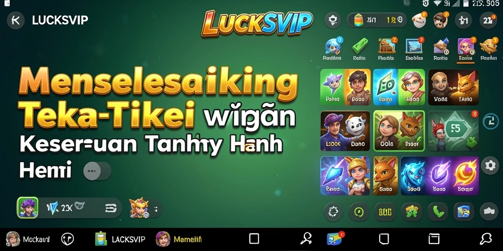 Screenshot gameplay LUCKSVIP yang menarik dan menantang.