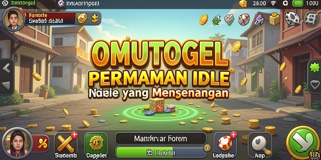 Screenshot OMUTOGEL menampilkan gameplay santai dan menarik.