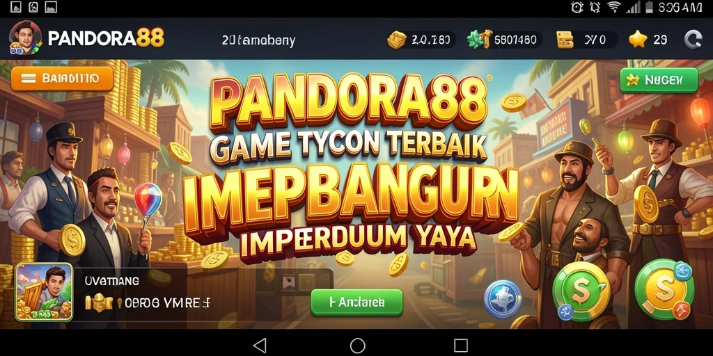 Tampilan gameplay PANDORA88 yang interaktif dan mendebarkan.
