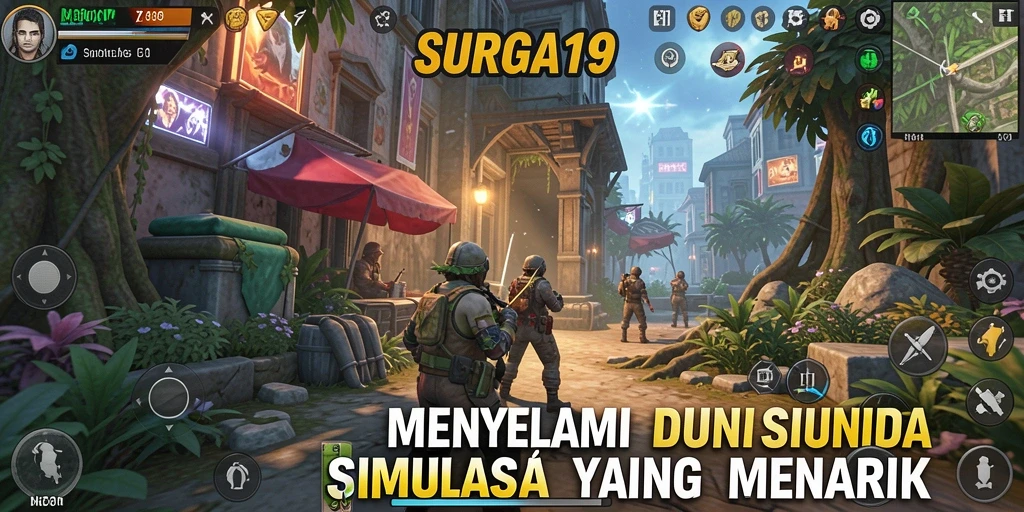 Tampilan gameplay SURGA19 dengan grafis yang menarik dan interaktif.