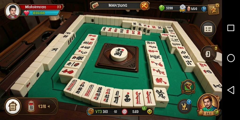 Gameplay Mahjong seru dengan grafik yang memukau.