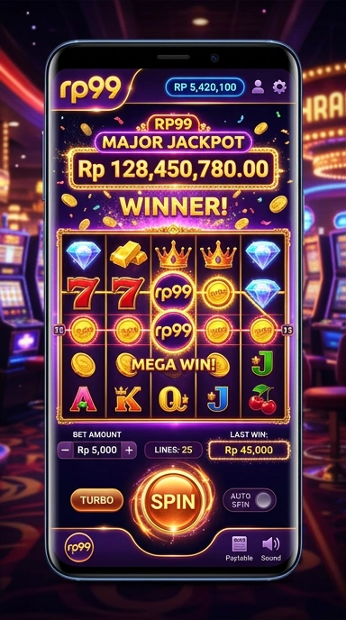 Pengguna sedang mengunduh aplikasi dari rp99 dengan aman.